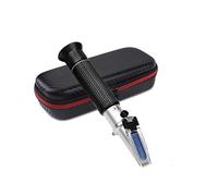 ADTUIUG Rifrattometro, Rifrattometro Digitale for Il rilevamento della concentrazione di Alcol, 0 80% V v, Design in Alluminio