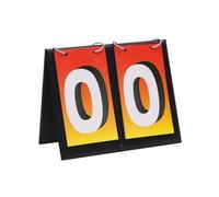 ADTUIUG Tabellone segnapunti, Tabellone segnapunti da Tavolo Portatile Multicolore for Lo Sport(Red)