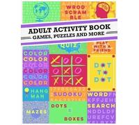 Adult Activity Book Adult Activity Book (Tascabile)