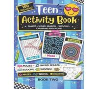 Adult Activity Books Mattison Savage Teen Activity Book Volume Two (Tascabile)
