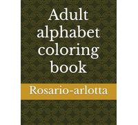 Adult alphabet coloring book