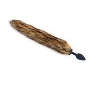 Adult Anal Sex Products Butt Plug Anal Anal Toys For Woman Stainless Steel Sex Shop Exotic Accessories Butt Plug Tail Fox Gay(Siicone brown)