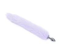 Adult Anal Sex Products Butt Plug Anal Anal Toys For Woman Stainless Steel Sex Shop Exotic Accessories Butt Plug Tail Fox Gay(Stainles purple)