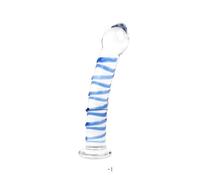 Adult Anal Sex Toys With Crystal Glass Dildo Beads G-Spot Butt Plug For Women Massager Vagina Stimulate Anue Phallus Collection(Anal M)