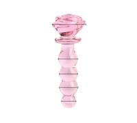 Adult Anal Sex Toys With Crystal Glass Dildo Beads G-Spot Butt Plug For Women Massager Vagina Stimulate Anue Phallus Collection(Anal R)