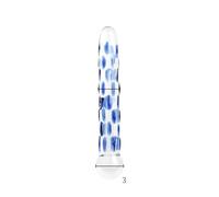 Adult Anal Sex Toys With Crystal Glass Dildo Beads G-Spot Butt Plug For Women Massager Vagina Stimulate Anue Phallus Collection(Anal L)