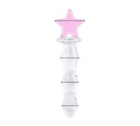 Adult Anal Sex Toys With Crystal Glass Dildo Beads G-Spot Butt Plug For Women Massager Vagina Stimulate Anue Phallus Collection(Anal D)