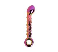 Adult Anal Sex Toys With Crystal Glass Dildo Beads G-Spot Butt Plug For Women Massager Vagina Stimulate Anue Phallus Collection(Anal V)
