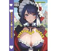 Adult B/W Artbook: Victorian Vices
