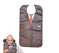 Adult Bibs - Impermeabile Washable Dining Clothing Protector, grande capacità Bib| Soft Comfortable Feeding Biibs, Spill Guard Cover, Caregiver Supplies For Men Women Seniors Disabled Elderly Mealtime