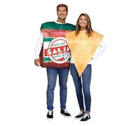 Adult Chips And Salsa Couple's Fancy Dress Costume