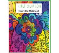 Adult Color Book Inspired by Modern Art
