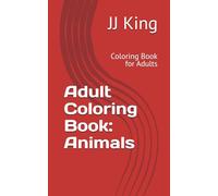 Adult Coloring Book: Animals
