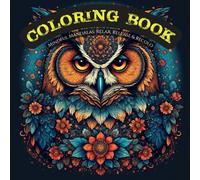 Adult Coloring Book Birds: Intricate Mandala Patterns for Stress Relief and Relaxation: 50 Beautiful Bird Designs with Bold Outlines | Mindful Coloring for Adults, Stress Relief, and Creativity