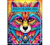 Adult coloring book, "Calm & Color: A Mindful Adult Coloring Book for Stress Relief and Relaxation"