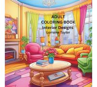 ADULT COLORING BOOK Interior Designs