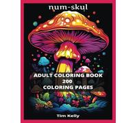 ADULT COLORING BOOK - PSYCHEDELIC MUSHROOMS