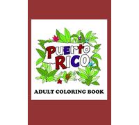 Adult Coloring Book Puerto Rico