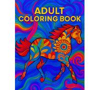 Adult Coloring Book: Relaxing Animal Designs with Flowing Lines and Nature
