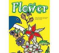 Adult Coloring Book Sets Flower (Tascabile)