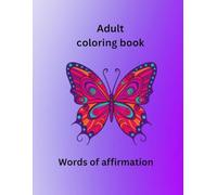 Adult coloring book: words of affirmation