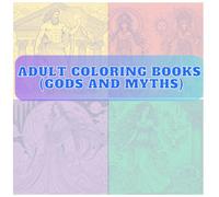 Adult coloring books (gods and myths)