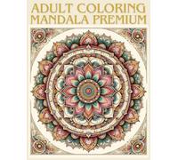 Adult coloring mandala premium