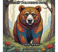 Adult Colouring Book: Animals