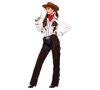 Adult Cowgirl Chaps Fancy Dress Costume X-Small