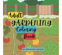 Adult Gardening Coloring Book