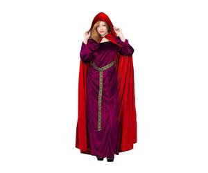 Adult Garnet Red Deluxe Cloak