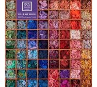 Adult Jigsaw Puzzle: Royal School of Needlework: Wall of Wool: 1000-piece