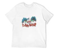 Adult Limp Bizkit Scary Clown Wit Men's Black Shirt Tee White L