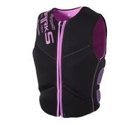 Adult Neoprene Life Vest High Buoyancy Flotation Device With Front Zipper Adjustable Straps Comfortable Durable For Men Women Universal Fit Kayaking Sailing Fishing Paddle Boarding(Purple,4XL)