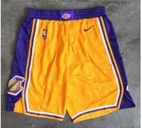 Adult S-3XL Los Angeles Lakers Short Pants Stitched With Pocket