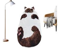 Adult Sleeping Bag - 175x80cm Warm Cute Cat Washable, Cold Weather Sleeping Bags | Multifunctional Indoor Home Bedroom Living Room Apartment Dorm Hotel Birthday Housewarming Gift