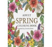 Adult Spring Coloring Book