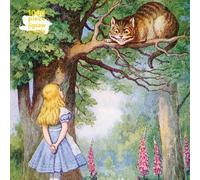 Adult Sustainable Jigsaw Puzzle Alice and the Cheshire Cat