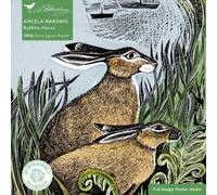 Adult Sustainable Jigsaw Puzzle Angela Harding: Rathlin Hares
