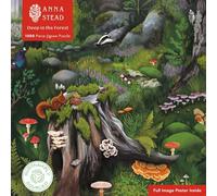Adult Sustainable Jigsaw Puzzle Anna Stead: Deep in the Forest: 1000-pieces.
