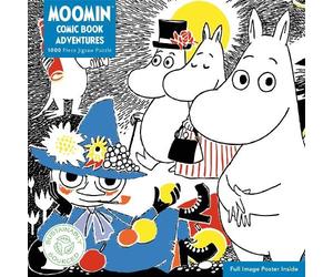 Adult Sustainable Jigsaw Puzzle: Moomin: Comic Strip, Book One