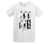Adult T-Shirts Throbbing Gristle -Electro Punk Rock Industrial Noise White M