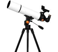 Adult Telescope 500x80mm with Tripod and Backpack, Portable Telescope for Kids & Beginners, Scope with 10mm,23mm Eyepiece and 90 Degree Erect Mirror YangRy