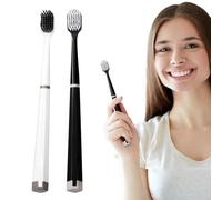 Adult Tooth Brush, Soft Toothbrush for Adults, Ergonomic Handle Daily Use Tool, Bad Breath Remover for Couples, Camping, Dormitory, Business Trip, Travelling