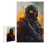 Adulti 1000 PCS Puzzle Future Soldier Armor Puzzle Per Adulti Sfida Difficile Lista Dei Desideri Con Babbo Natale Regali Unici Per Compleanno 1000 PCS
