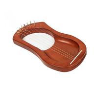 Adulti arpa Piccolo Strumento Di Nicchia Per Arpa Materiale Color Mogano Kaki