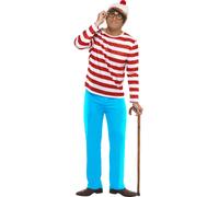 Adulti Bambini Where's Wally Wenda Costume Girls Boys Libro Giorno