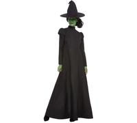 Adulti Bambini Wicked Costume da Strega + Cappello Tradizionale Halloween O