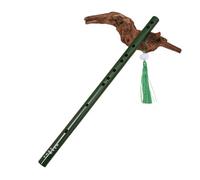 Adulti che suonano il flauto Strumento professionale di bambù del flauto (E)