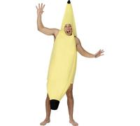 Costume Carnevale travestimento adulto Banana smiffys PS 07408